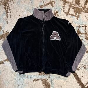 Vintage Platinum Fubu Muhammad Ali Velour Jacket Size 2XL Y2K